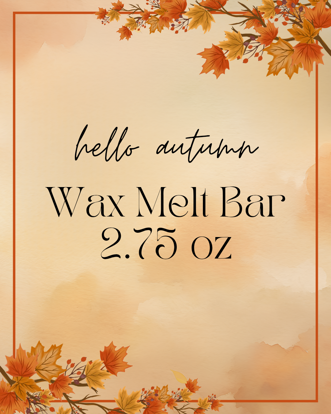 Wax Melt Bars